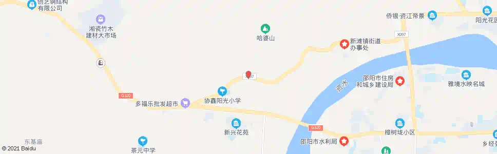 邵阳南岗村_公交站地图_邵阳公交_妙搜公交查询2025