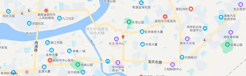 邵阳广场南_公交站地图_邵阳公交_妙搜公交查询2025