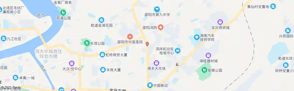邵阳双坡南路口_公交站地图_邵阳公交_妙搜公交查询2025