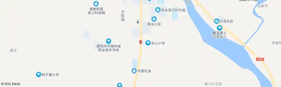 邵阳湘林汽修_公交站地图_邵阳公交_妙搜公交查询2025