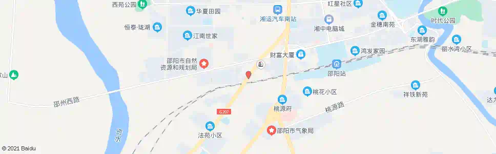 邵阳大井头_公交站地图_邵阳公交_妙搜公交查询2025