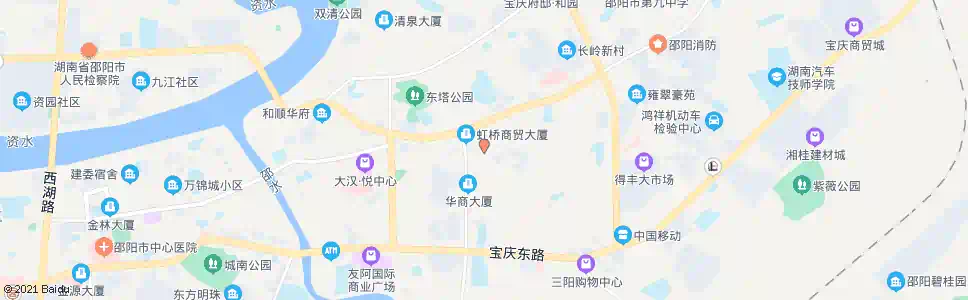 邵阳邵阳大道东_公交站地图_邵阳公交_妙搜公交查询2025