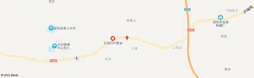 邵阳大湾路口_公交站地图_邵阳公交_妙搜公交查询2025