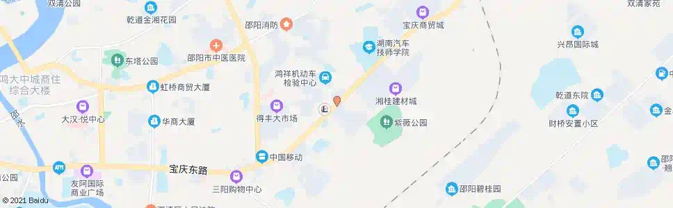 邵阳市交警支队_公交站地图_邵阳公交_妙搜公交查询2025