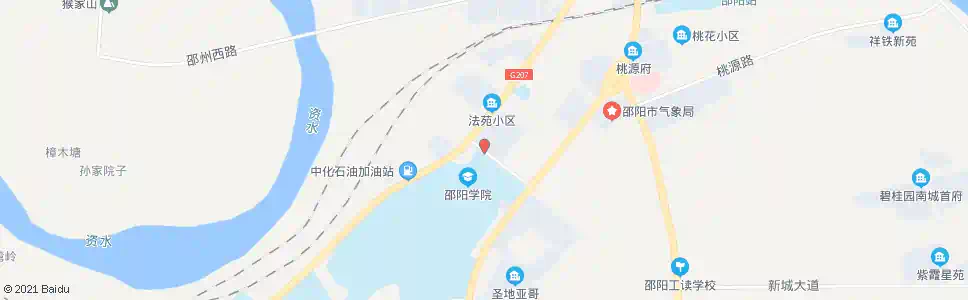 邵阳七里坪小区_公交站地图_邵阳公交_妙搜公交查询2025