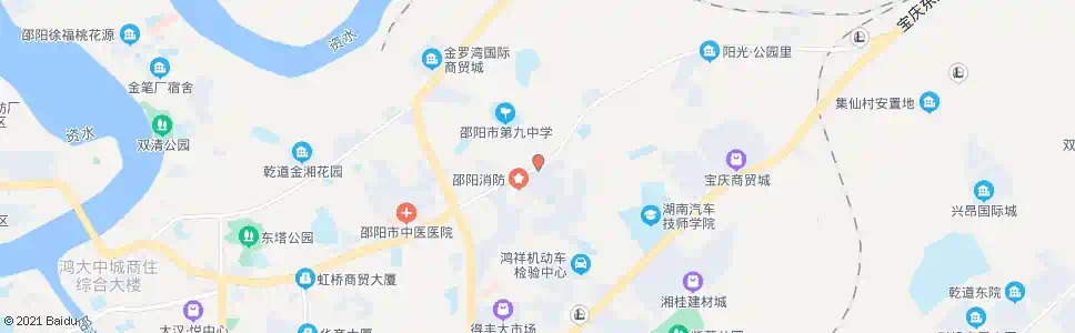 邵阳新华二厂_公交站地图_邵阳公交_妙搜公交查询2025