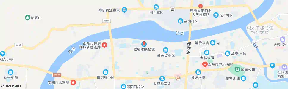 邵阳水映名城_公交站地图_邵阳公交_妙搜公交查询2025