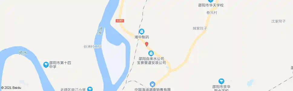 邵阳湘中制药厂_公交站地图_邵阳公交_妙搜公交查询2025