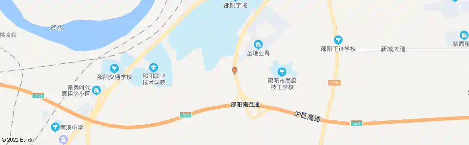 邵阳高速收费站南_公交站地图_邵阳公交_妙搜公交查询2025