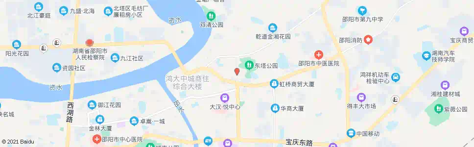 邵阳广场(北)_公交站地图_邵阳公交_妙搜公交查询2025