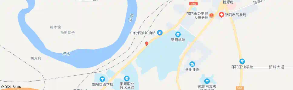 邵阳邵阳医专(南院)_公交站地图_邵阳公交_妙搜公交查询2025