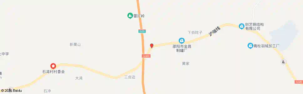 邵阳火烧坪_公交站地图_邵阳公交_妙搜公交查询2025