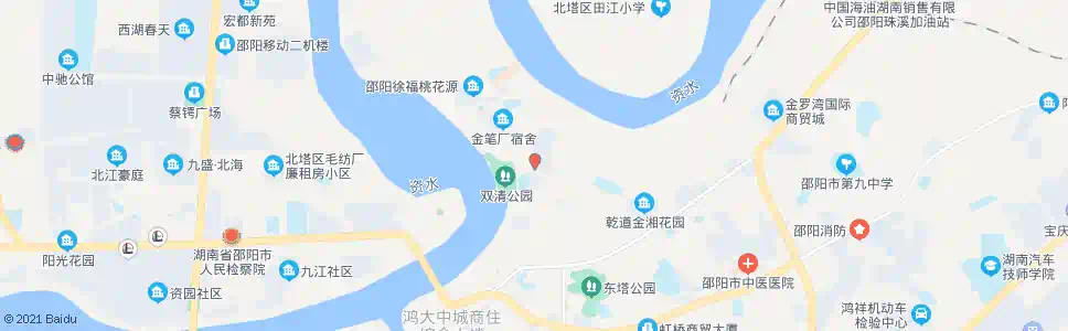邵阳双清公园_公交站地图_邵阳公交_妙搜公交查询2025