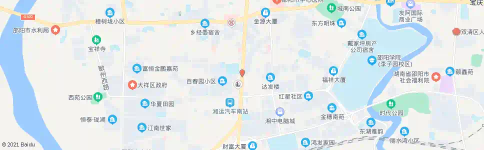 邵阳百春园_公交站地图_邵阳公交_妙搜公交查询2025