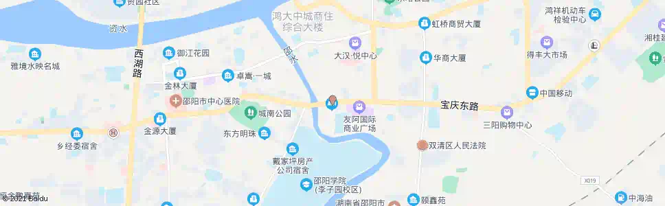 邵阳邵水桥(东)_公交站地图_邵阳公交_妙搜公交查询2025