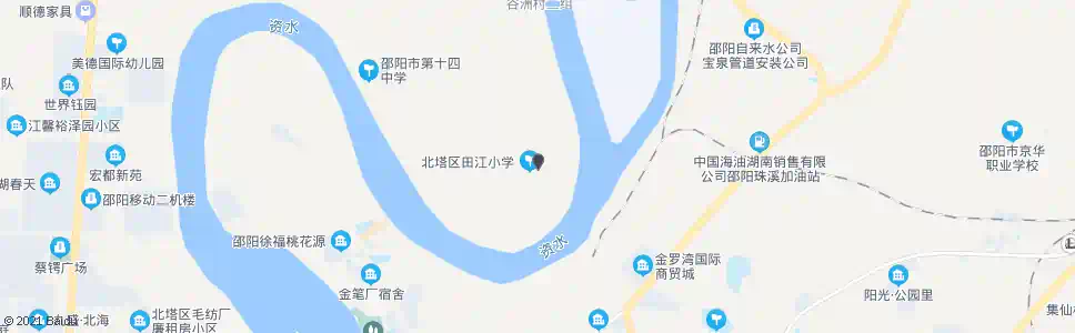 邵阳田江小学_公交站地图_邵阳公交_妙搜公交查询2025