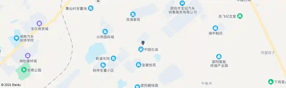 邵阳贺家冲_公交站地图_邵阳公交_妙搜公交查询2025