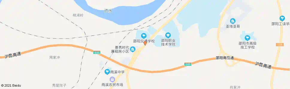 邵阳梅子井_公交站地图_邵阳公交_妙搜公交查询2025