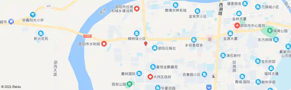 邵阳城西电业局_公交站地图_邵阳公交_妙搜公交查询2025
