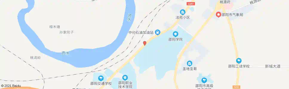 邵阳邵阳医专_公交站地图_邵阳公交_妙搜公交查询2025