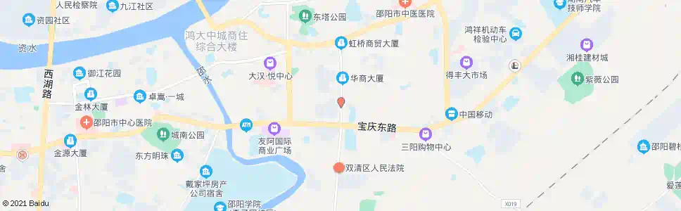 邵阳三角塘(南)_公交站地图_邵阳公交_妙搜公交查询2025