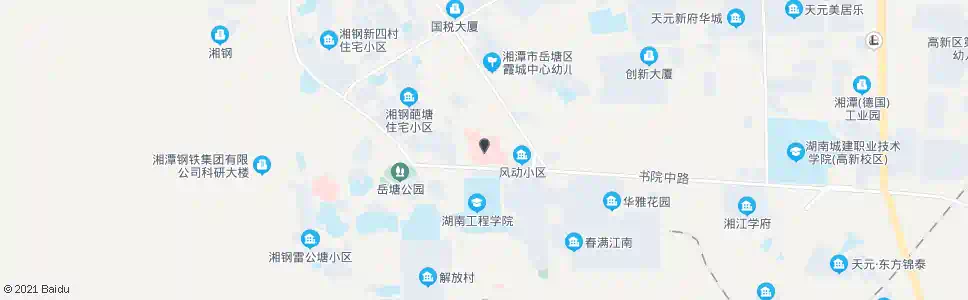 湘潭一医院_公交站地图_湘潭公交_妙搜公交查询2025