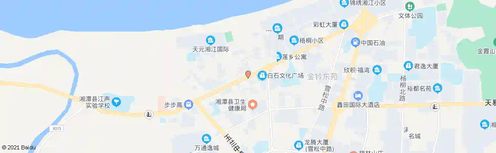湘潭县白石广场_公交站地图_湘潭公交_妙搜公交查询2025