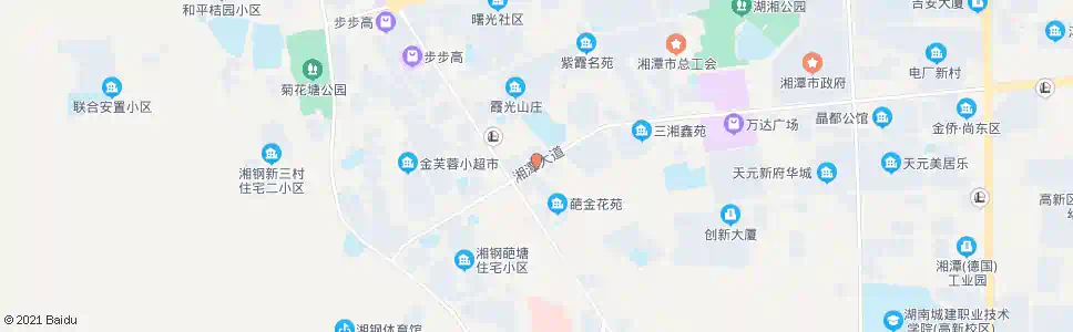 湘潭高新技术大楼_公交站地图_湘潭公交_妙搜公交查询2025