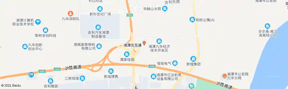 湘潭桃李南路(清华坊)_公交站地图_湘潭公交_妙搜公交查询2025