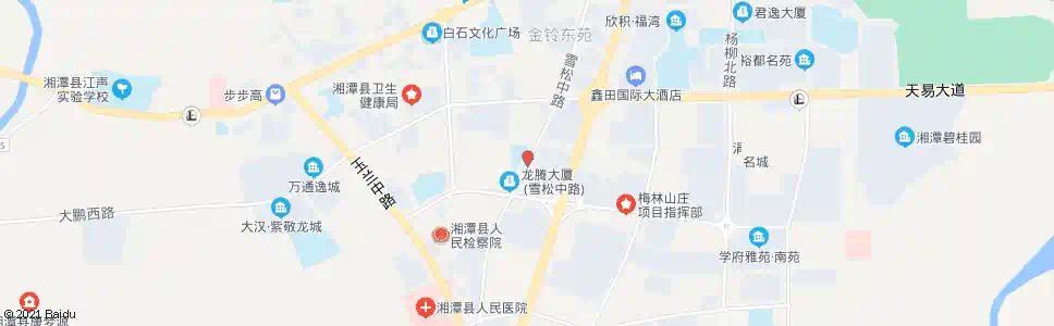 湘潭云龙小学(县劳动局)_公交站地图_湘潭公交_妙搜公交查询2025