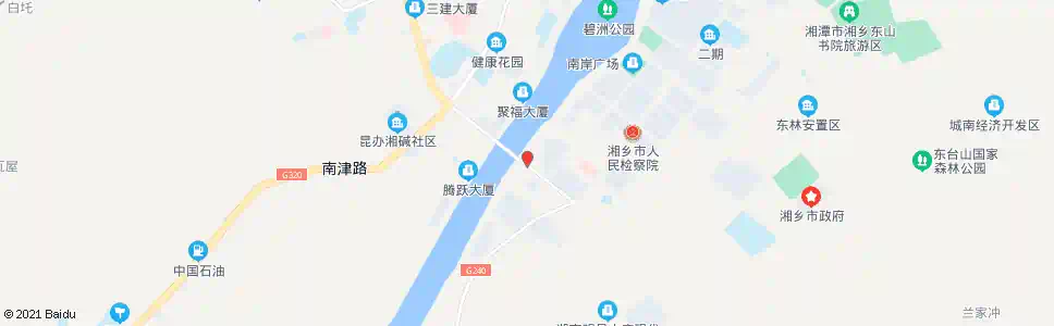 湘潭东山大桥南_公交站地图_湘潭公交_妙搜公交查询2025