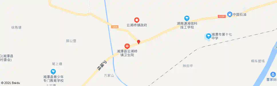 湘潭七里铺_公交站地图_湘潭公交_妙搜公交查询2025