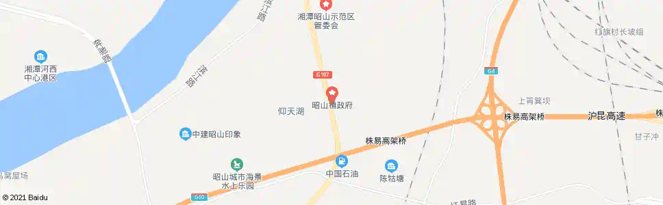 湘潭易家湾镇政府_公交站地图_湘潭公交_妙搜公交查询2025