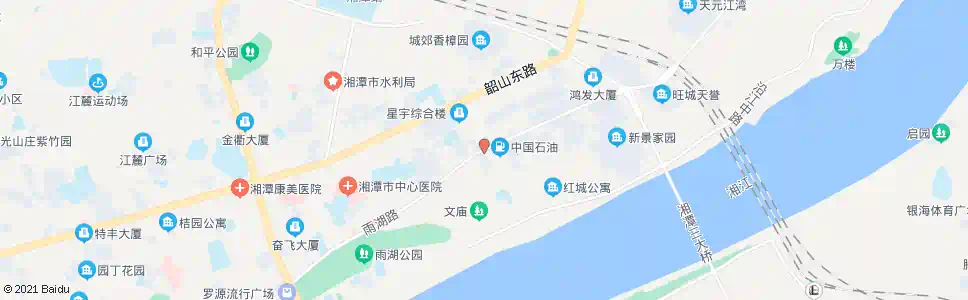 湘潭玻璃厂后卫门_公交站地图_湘潭公交_妙搜公交查询2025