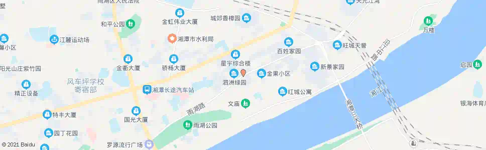 湘潭泗州路口_公交站地图_湘潭公交_妙搜公交查询2025
