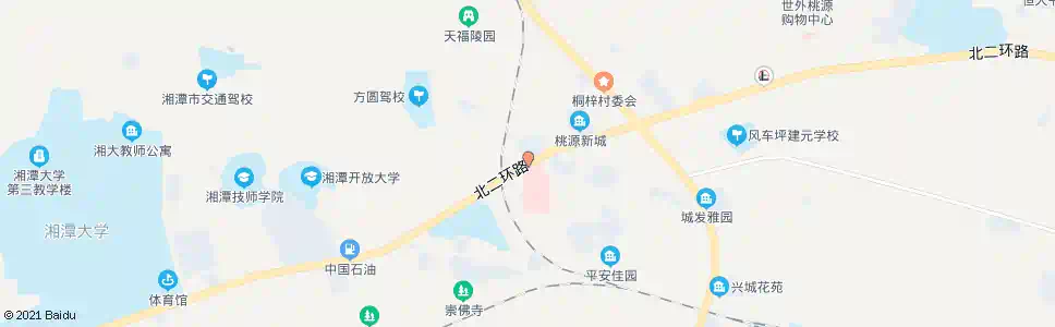 湘潭五医院_公交站地图_湘潭公交_妙搜公交查询2025