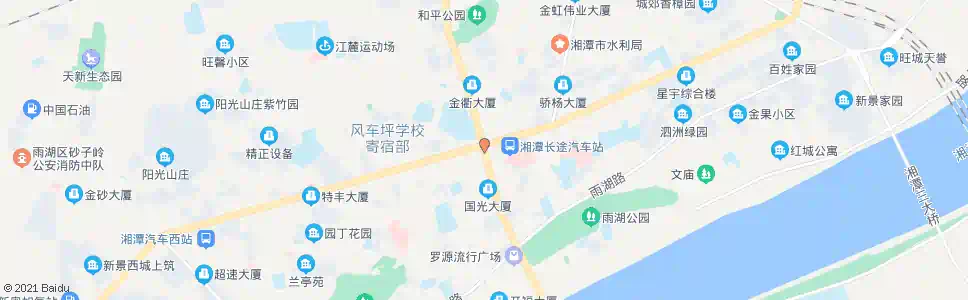 湘潭韶山中路_公交站地图_湘潭公交_妙搜公交查询2025