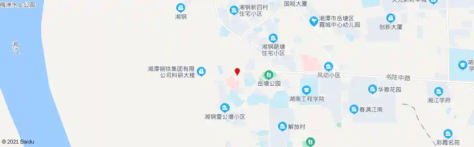 湘潭湘钢招待所_公交站地图_湘潭公交_妙搜公交查询2025