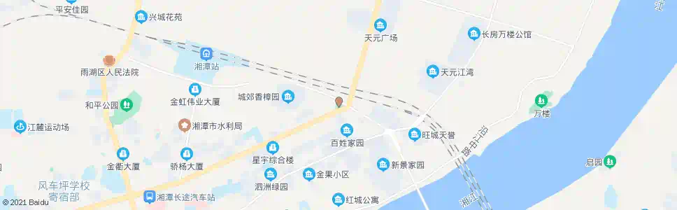 湘潭响石广场_公交站地图_湘潭公交_妙搜公交查询2025