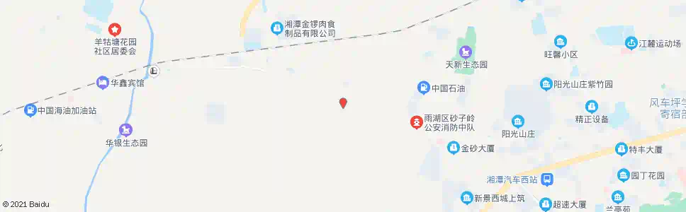 湘潭水泵房(羊牯塘)_公交站地图_湘潭公交_妙搜公交查询2025