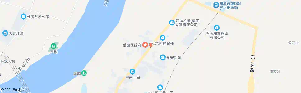 湘潭岳塘区政府_公交站地图_湘潭公交_妙搜公交查询2025