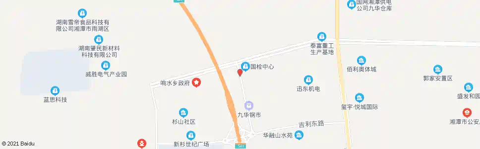 湘潭桃李路口_公交站地图_湘潭公交_妙搜公交查询2025