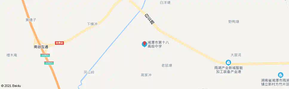 湘潭十八总_公交站地图_湘潭公交_妙搜公交查询2025