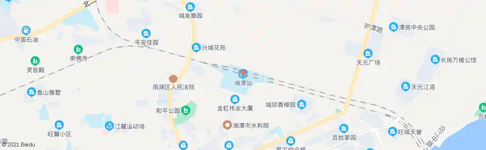 湘潭市府路口_公交站地图_湘潭公交_妙搜公交查询2025