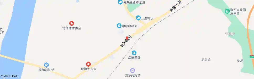 湘潭团山铺_公交站地图_湘潭公交_妙搜公交查询2025