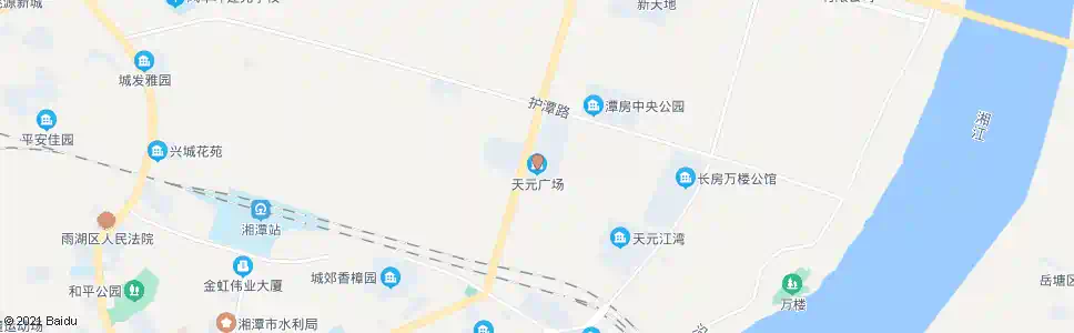 湘潭天元桥下_公交站地图_湘潭公交_妙搜公交查询2025
