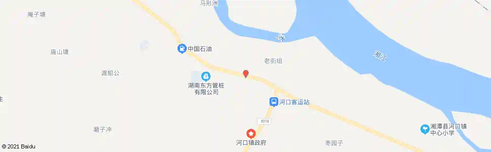 湘潭河口村_公交站地图_湘潭公交_妙搜公交查询2025