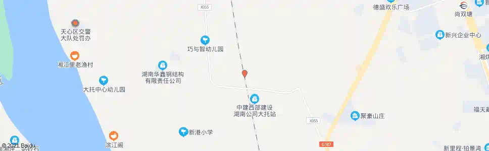 湘潭大托铺_公交站地图_湘潭公交_妙搜公交查询2025
