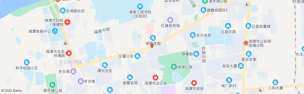 湘潭疗养院_公交站地图_湘潭公交_妙搜公交查询2025