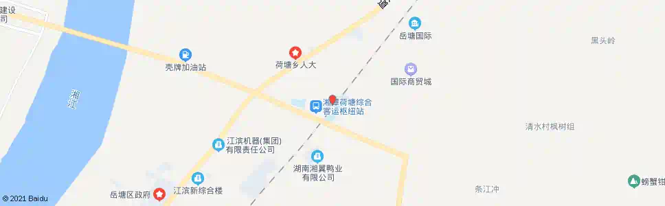 湘潭荷塘路口_公交站地图_湘潭公交_妙搜公交查询2025
